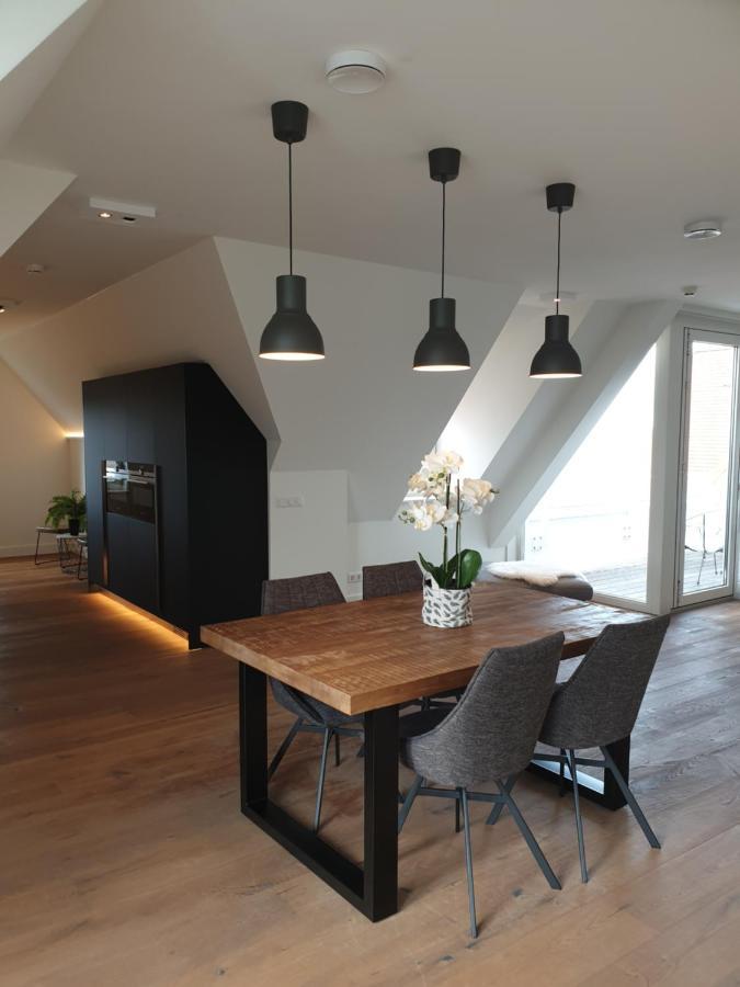 Penthouse Windkracht 10 Aan Het Strand Van 卡德赞德-班得 外观 照片