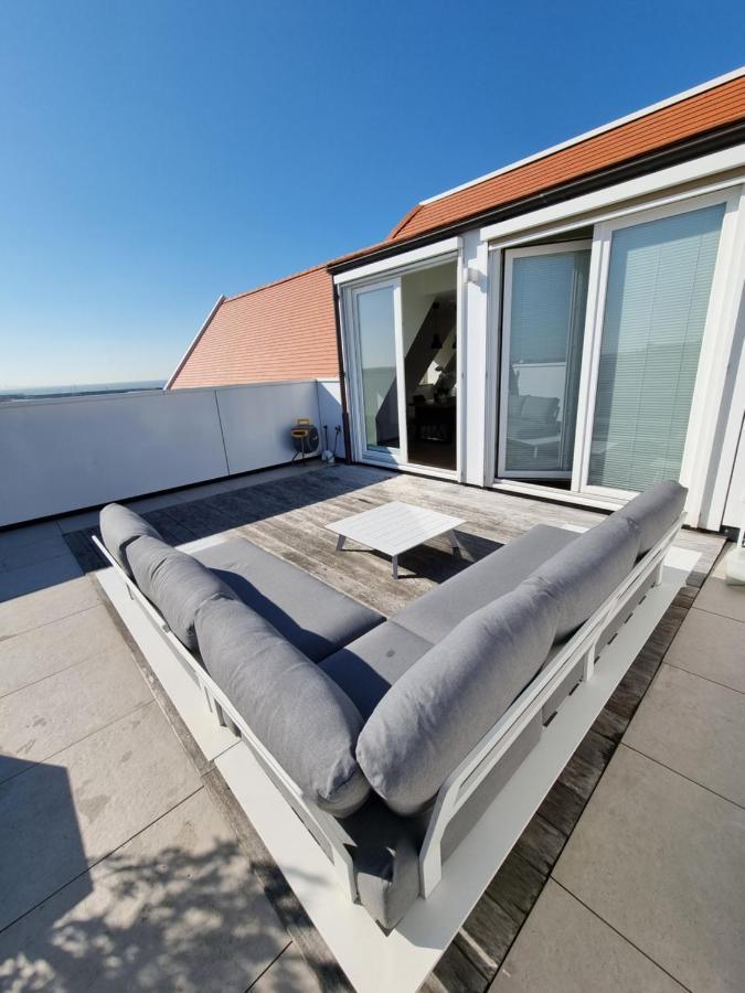 Penthouse Windkracht 10 Aan Het Strand Van 卡德赞德-班得 外观 照片