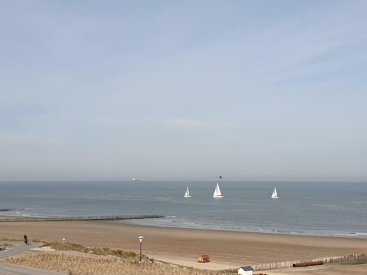 Penthouse Windkracht 10 Aan Het Strand Van 卡德赞德-班得 外观 照片